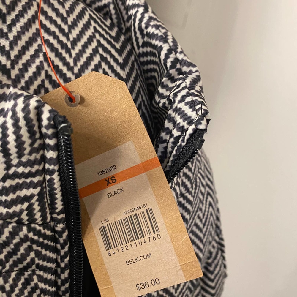 Red Camel Gray Pattern Vest XS NWT - Picture 5 of 5